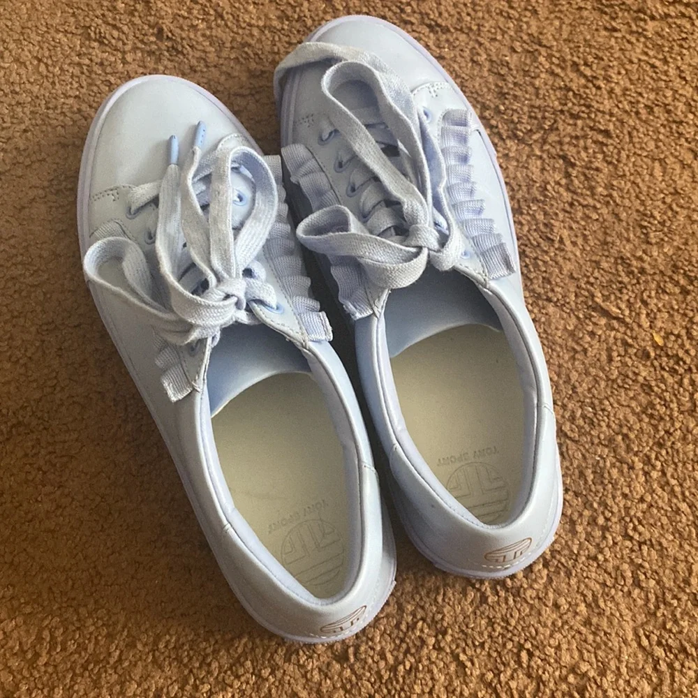 Tory burch sport baby blue tennies size 7.5